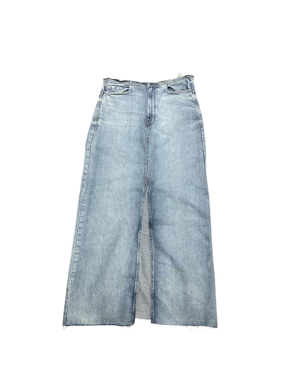 Kensie Light Blue Maxi Denim Skirt